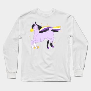 Non binary Hippogriff Long Sleeve T-Shirt